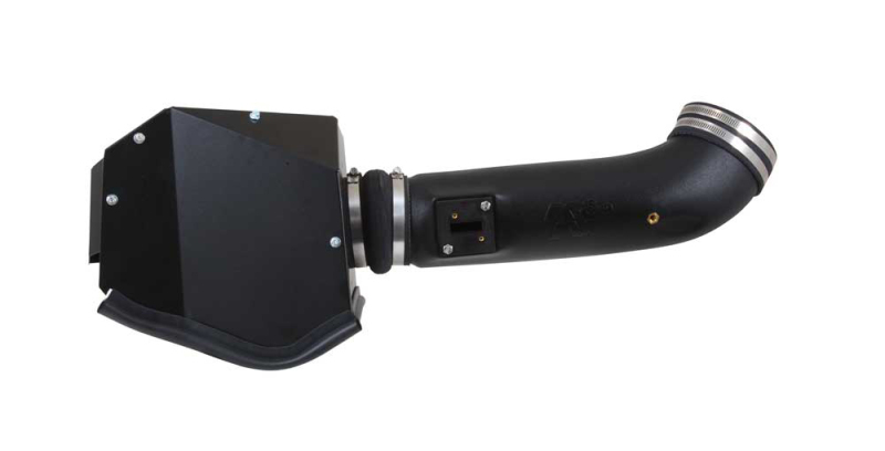 Ford Super Duty Performance Air Intake - K&N Engineering - HDPE Tube + High-Flow Air Filter + Heat Shield - `11-`15